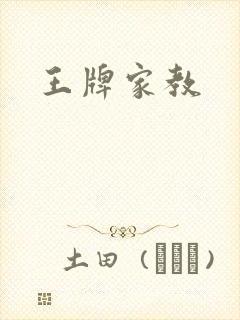 王牌家教