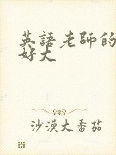 英语老师的兔子好大