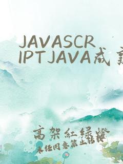 JAVASCRIPTJAVA成熟亲子
