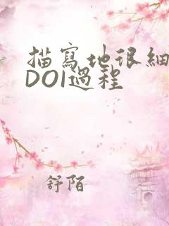 描写地很细致的DOI过程