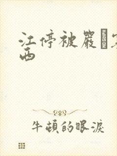 江停被严峫塞东西