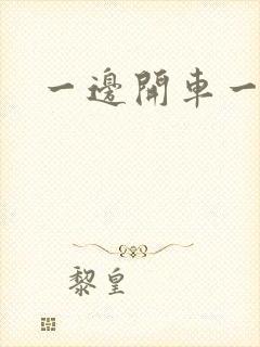 一边开车一边做