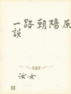 一路朝阳原著小说