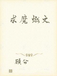 求魔 燃文