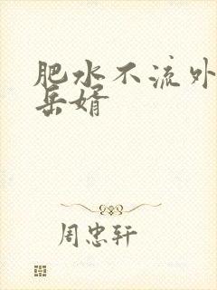 肥水不流外人田岳婿