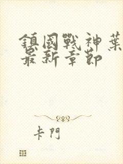 镇国战神叶君临最新章节