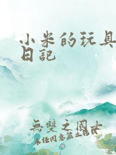 小米的玩具羞辱日记