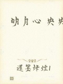 明月心 央央