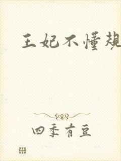 王妃不懂规矩