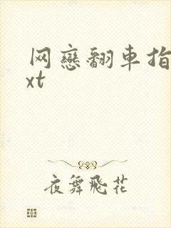 网恋翻车指南txt