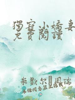 独宠小娇妻全文免费阅读