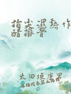 指尖湿热作者糖醋排骨