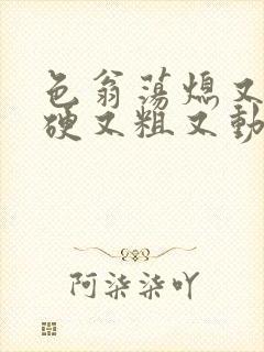 色翁荡熄又大又硬又粗又动态图