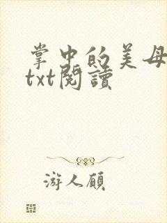 掌中的美母版主txt阅读