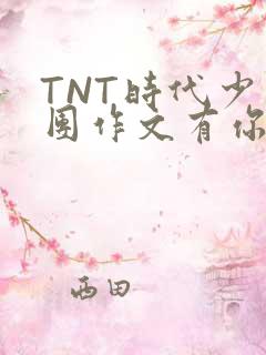 TNT时代少年团作文有你真好