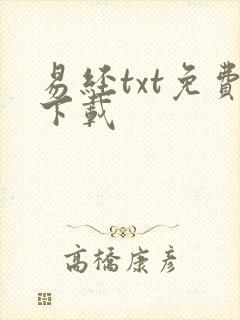 易经txt免费下载