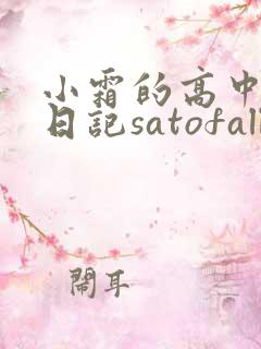 小霜的高中成长日记satofall