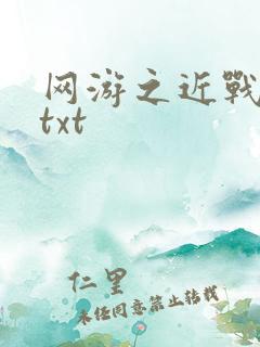 网游之近战法师txt
