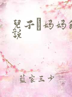 儿子懆妈妈的小说