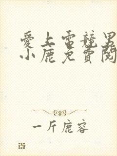 爱上电竞男神林小鹿免费阅读