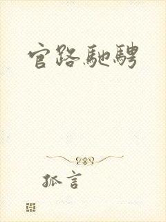 官路驰骋