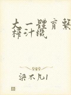 大一体育系精牛榨汁机