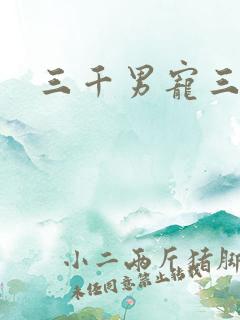 三千男宠三千乱