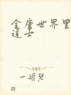 金庸世界里的小道士