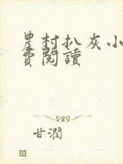 农村扒灰小说免费阅读