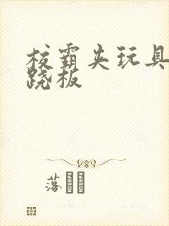 校霸夹玩具坐跷跷板