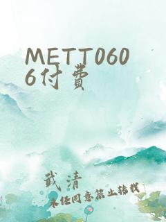METT0606付费
