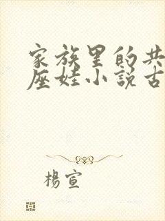 家族里的共用小座娃小说古代