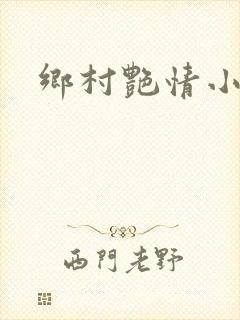 乡村艳情小说