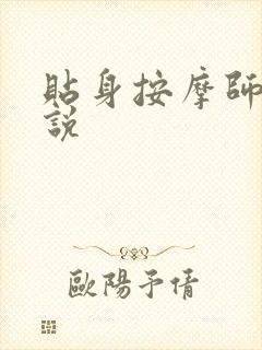 贴身按摩师 小说