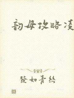 韵母攻略凌小东