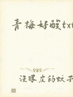 青梅好酸txt