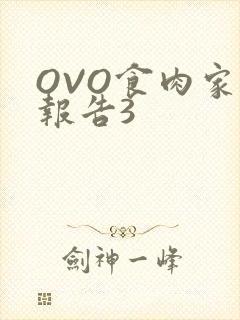 OVO食肉家取报告3
