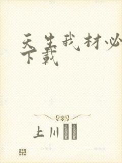 天生我材必有用下载