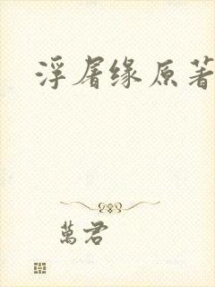 浮屠缘原著小说