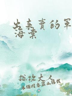 出来卖的军校生 海棠