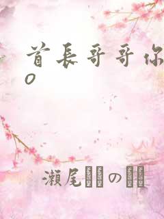 首长哥哥你好po