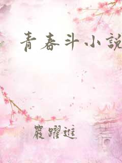 青春斗小说