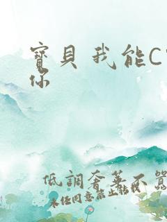 宝贝 我能C哭你