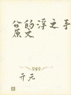 公的浮之手中字原文