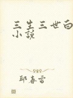 三生三世白暮泪小说