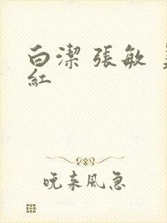 白洁 张敏 美红