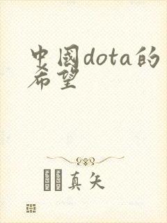 中国dota的希望