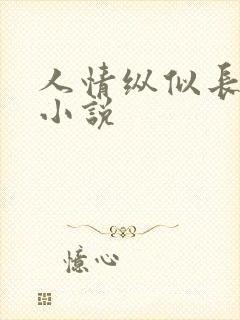 人情纵似长情月小说