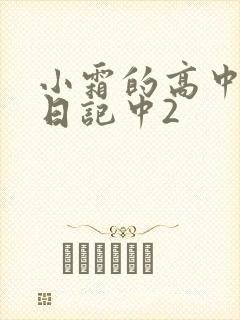 小霜的高中成长日记中2