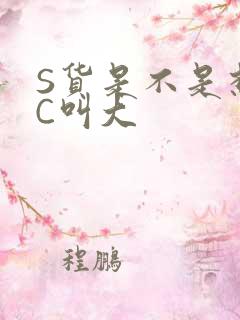 S货是不是想挨C叫大